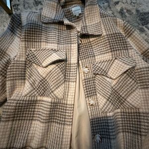 Plaid shacket